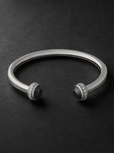 Piaget Possession 18-Karat White Gold, Diamond and Ceramic Cuff - Men | Thumbnail 1 Piaget Possession 18-Karat White Gold, Diamond and Ceramic Cuff - Men | Thumbnail 1