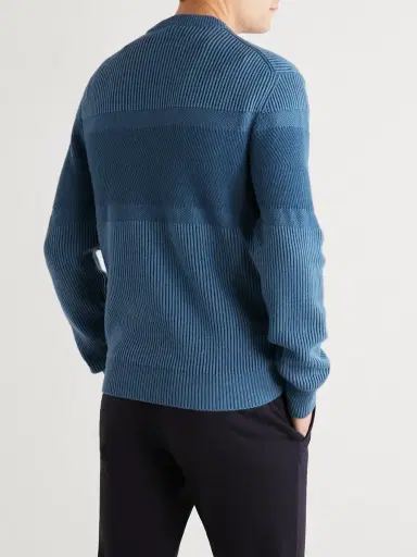 Loro Piana Ribbed Cashmere Sweater - Men | Thumbnail 3