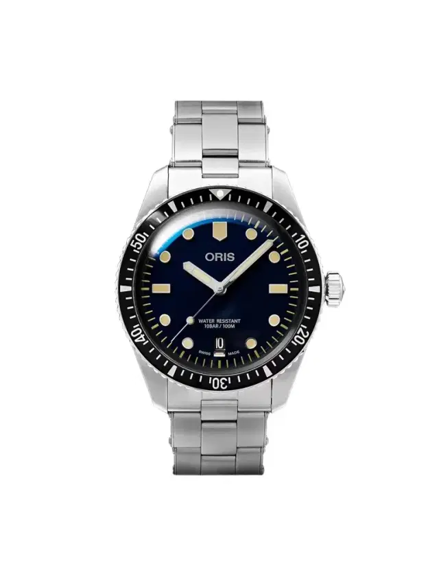 ORIS Divers Sixty-Five Automatic 40mm Stainless Steel Watch, Ref. No. 01 733 7707 4055-07 8 20 18 - Men