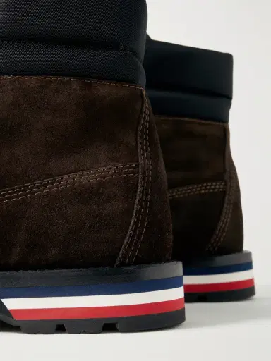 Moncler Vancouver Shell-Trimmed Suede Hiking Boots - Men | Thumbnail 6 Moncler Vancouver Shell-Trimmed Suede Hiking Boots - Men | Thumbnail 6