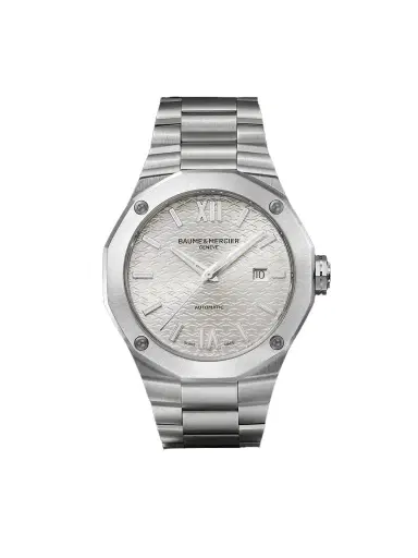Baume & Mercier Riviera Automatic Stainless Steel Watch, Ref. M0A10622 - Men | Thumbnail 1 Baume & Mercier Riviera Automatic Stainless Steel Watch, Ref. M0A10622 - Men | Thumbnail 1