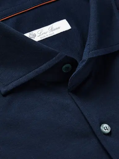 Loro Piana Slim-Fit Cotton-Jersey Shirt - Men | Thumbnail 4