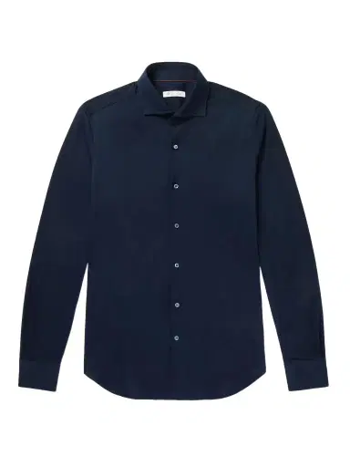 Loro Piana Slim-Fit Cotton-Jersey Shirt - Men | Thumbnail 1