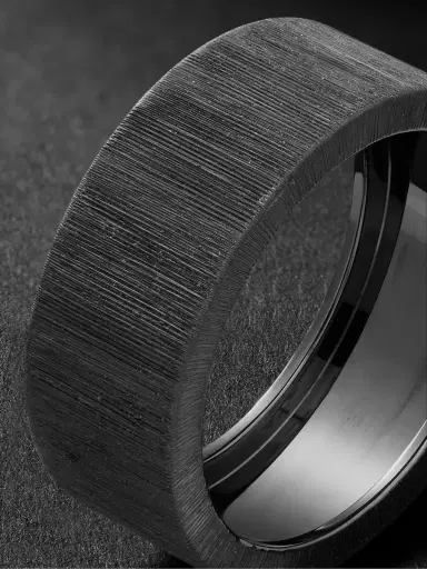 Buccellati Macri Eternelle Blackened White Gold Ring - Men | Thumbnail 4 Buccellati Macri Eternelle Blackened White Gold Ring - Men | Thumbnail 4