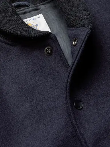 Golden Bear The Albany Wool-Blend and Leather Varsity Jacket - Men | Thumbnail 4 Golden Bear The Albany Wool-Blend and Leather Varsity Jacket - Men | Thumbnail 4