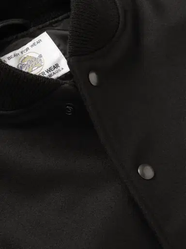 Golden Bear The Albany Wool-Blend and Leather Varsity Jacket - Men | Thumbnail 4