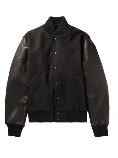 Golden Bear The Albany Wool-Blend and Leather Varsity Jacket - Men | Thumbnail 1