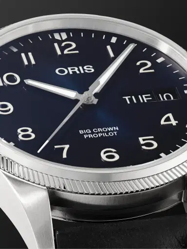 ORIS Big Crown ProPilot Big Day Date Automatic 44mm Stainless Steel and Leather Watch, Ref. No. 01 752 7760 4065-07 5 22 08LC - Men | Thumbnail 6 ORIS Big Crown ProPilot Big Day Date Automatic 44mm Stainless Steel and Leather Watch, Ref. No. 01 752 7760 4065-07 5 22 08LC - Men | Thumbnail 6