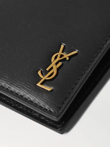 Saint Laurent Logo-Appliquéd Leather Billfold Wallet - Men | Thumbnail 3 Saint Laurent Logo-Appliquéd Leather Billfold Wallet - Men | Thumbnail 3