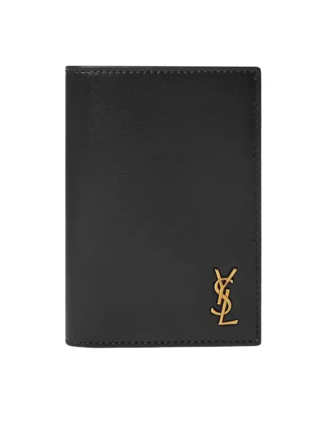 Logo-Appliquéd Leather Billfold Wallet - Men