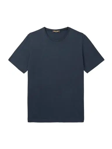Loro Piana Slim-Fit Silk and Cotton-Blend Jersey T-Shirt - Men | Thumbnail 1