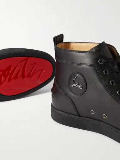 Christian Louboutin Louis Leather High-Top Sneakers - Men | Thumbnail 6 Christian Louboutin Louis Leather High-Top Sneakers - Men | Thumbnail 6
