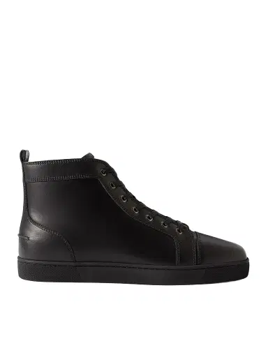 Christian Louboutin Louis Leather High-Top Sneakers - Men | Thumbnail 1 Christian Louboutin Louis Leather High-Top Sneakers - Men | Thumbnail 1