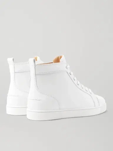 Christian Louboutin Louis Leather High-Top Sneakers - Men | Thumbnail 4 Christian Louboutin Louis Leather High-Top Sneakers - Men | Thumbnail 4
