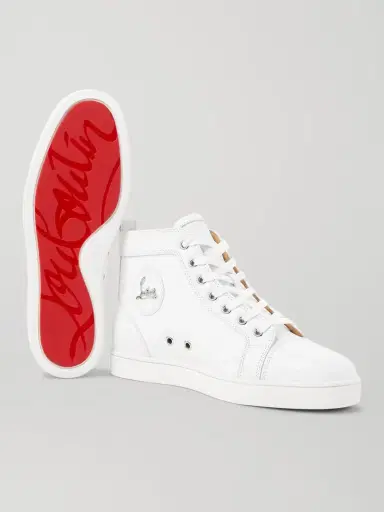 Christian Louboutin Louis Leather High-Top Sneakers - Men | Thumbnail 6 Christian Louboutin Louis Leather High-Top Sneakers - Men | Thumbnail 6