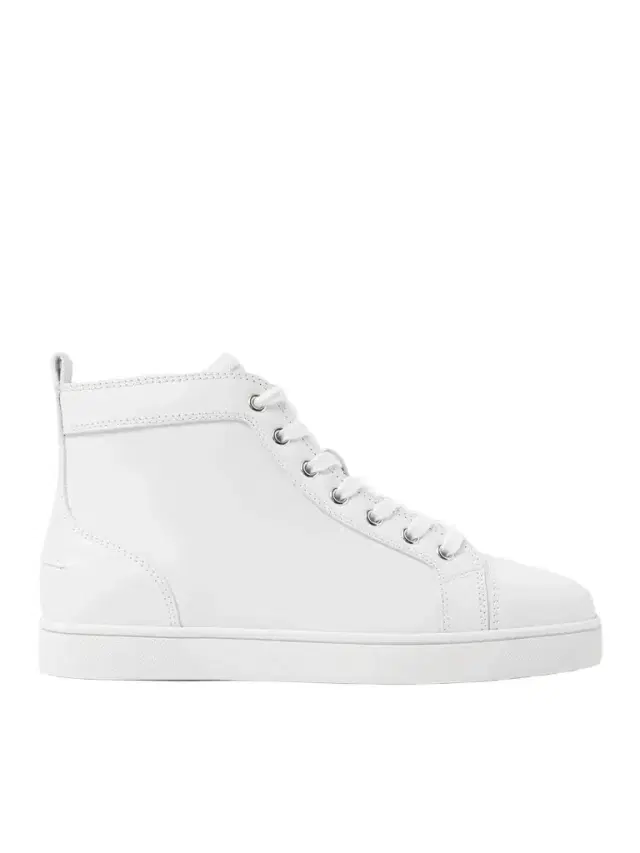 Christian Louboutin Louis Leather High-Top Sneakers - Men