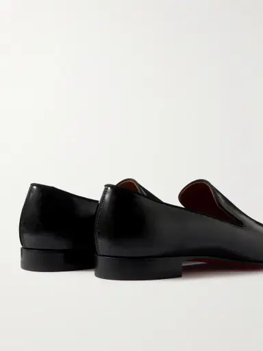 Christian Louboutin Dandelion Grosgrain-Trimmed Patent-Leather Loafers - Men | Thumbnail 5 Christian Louboutin Dandelion Grosgrain-Trimmed Patent-Leather Loafers - Men | Thumbnail 5