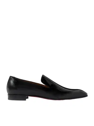 Christian Louboutin Dandelion Grosgrain-Trimmed Patent-Leather Loafers - Men | Thumbnail 1 Christian Louboutin Dandelion Grosgrain-Trimmed Patent-Leather Loafers - Men | Thumbnail 1