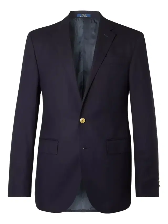 Polo Ralph Lauren Navy Slim-Fit Unstructured Linen-Blend Blazer - Men