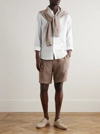 Frescobol Carioca Linen Shirt - Men | Thumbnail 2