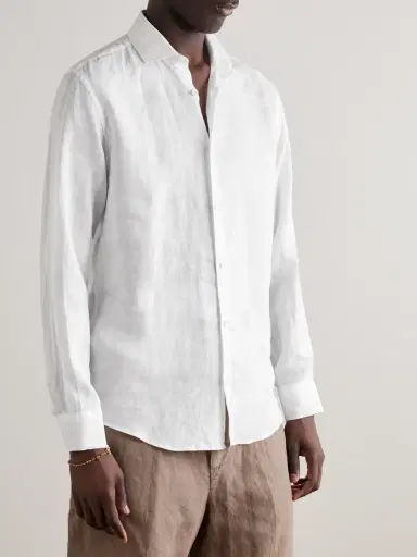 Frescobol Carioca Linen Shirt - Men | Thumbnail 3