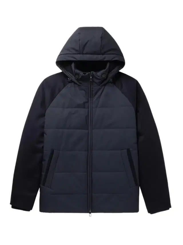Loro Piana Cashmere-Trimmed Quilted Softshell Hooded Jacket - Men