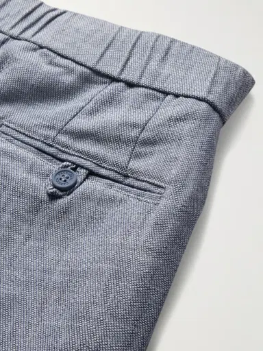 Frescobol Carioca Felipe Slim-Fit Linen and Cotton-Blend Drawstring Shorts - Men | Thumbnail 5 Frescobol Carioca Felipe Slim-Fit Linen and Cotton-Blend Drawstring Shorts - Men | Thumbnail 5