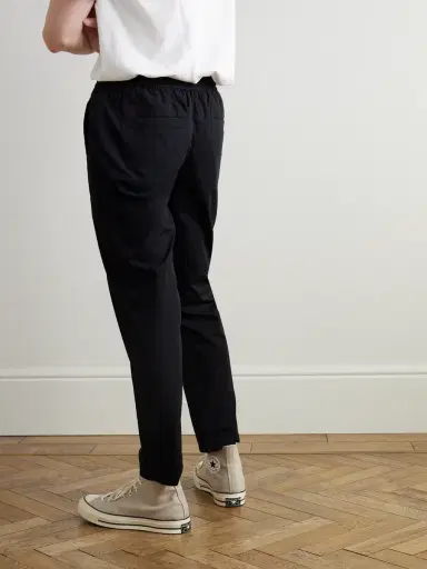 Folk Tapered Cotton-Twill Drawstring Trousers - Men | Thumbnail 4 Folk Tapered Cotton-Twill Drawstring Trousers - Men | Thumbnail 4