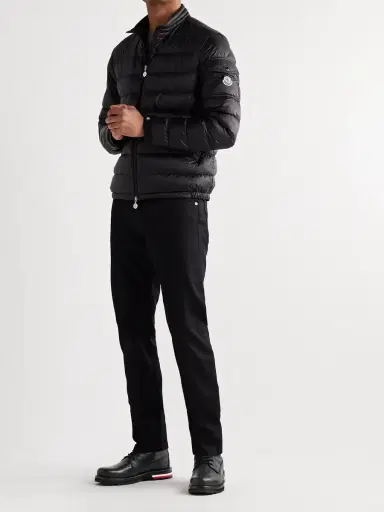 Moncler Vancouver Striped Leather Hiking Boots - Men | Thumbnail 2 Moncler Vancouver Striped Leather Hiking Boots - Men | Thumbnail 2