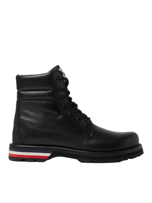 Moncler Vancouver Striped Leather Hiking Boots - Men