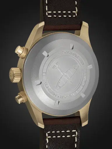 IWC SCHAFFHAUSEN Pilot's Spitfire Automatic Chronograph 41mm Bronze and Leather Watch, Ref. No. IW387902 - Men | Thumbnail 5 IWC SCHAFFHAUSEN Pilot's Spitfire Automatic Chronograph 41mm Bronze and Leather Watch, Ref. No. IW387902 - Men | Thumbnail 5