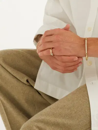 MAOR The Solstice 18-Karat White and Yellow Gold Ring - Men | Thumbnail 2 MAOR The Solstice 18-Karat White and Yellow Gold Ring - Men | Thumbnail 2