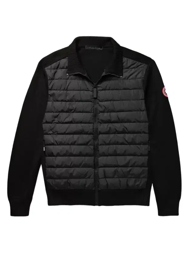 Canada Goose HyBridge Slim-Fit Quilted Down Shell and Merino Wool Jacket - Men