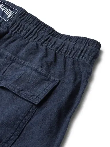 Vilebrequin Pacha Wide-Leg Linen Drawstring Trousers - Men | Thumbnail 5 Vilebrequin Pacha Wide-Leg Linen Drawstring Trousers - Men | Thumbnail 5