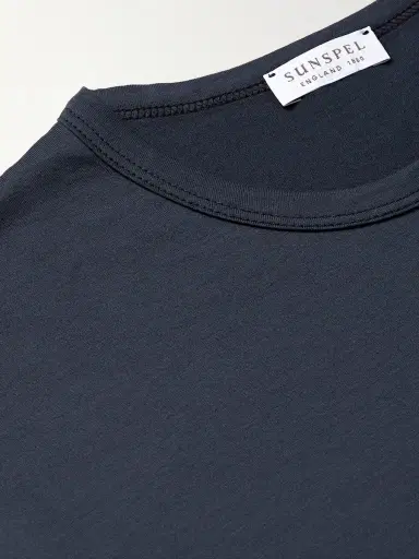 Sunspel Pima Cotton-Jersey T-Shirt - Men | Thumbnail 5