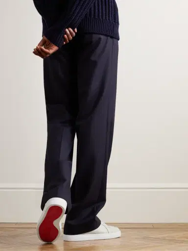 Christian Louboutin Rantulow Full-Grain Leather Sneakers - Men | Thumbnail 2 Christian Louboutin Rantulow Full-Grain Leather Sneakers - Men | Thumbnail 2