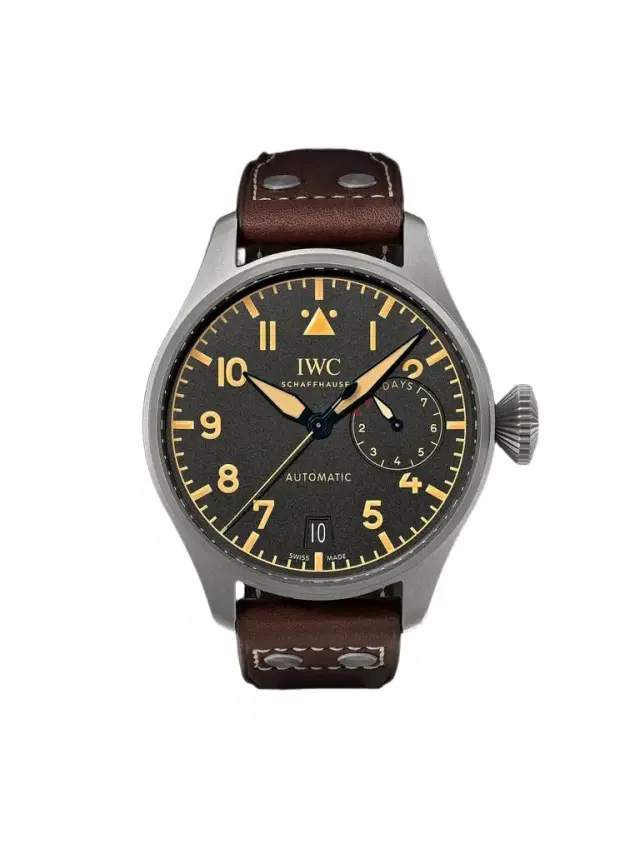 IWC SCHAFFHAUSEN Big Pilot's Heritage Automatic Titanium Watch, Ref. IW501004 - Men