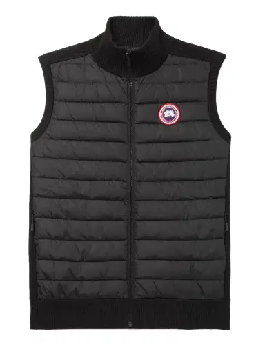 Canada Goose HyBridge Slim-Fit Merino Wool and Quilted Nylon Down Gilet - Men | Thumbnail 1 Canada Goose HyBridge Slim-Fit Merino Wool and Quilted Nylon Down Gilet - Men | Thumbnail 1