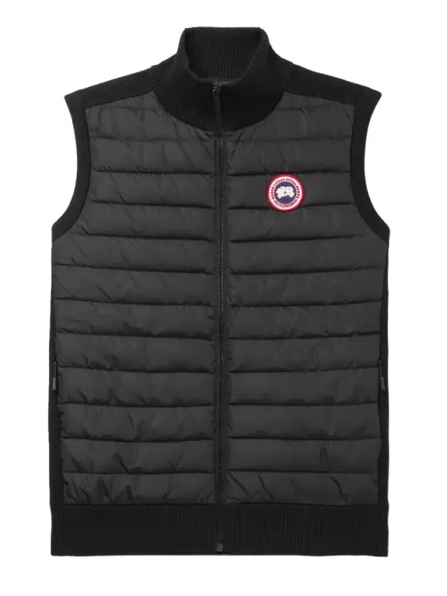 Canada Goose HyBridge Slim-Fit Merino Wool and Quilted Nylon Down Gilet - Men