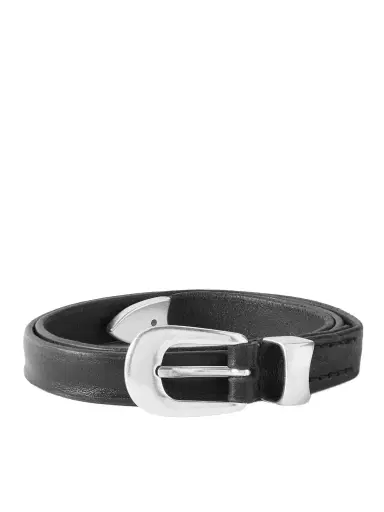 Our Legacy 2cm Leather Belt - Men | Thumbnail 1