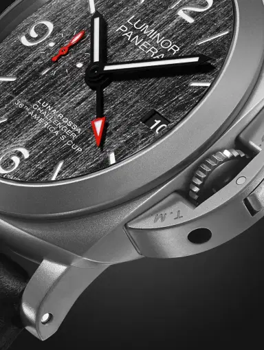 Panerai Luminor Luna Rossa GMT Automatic Titanium Watch, Ref. PAM01036 - Men | Thumbnail 3