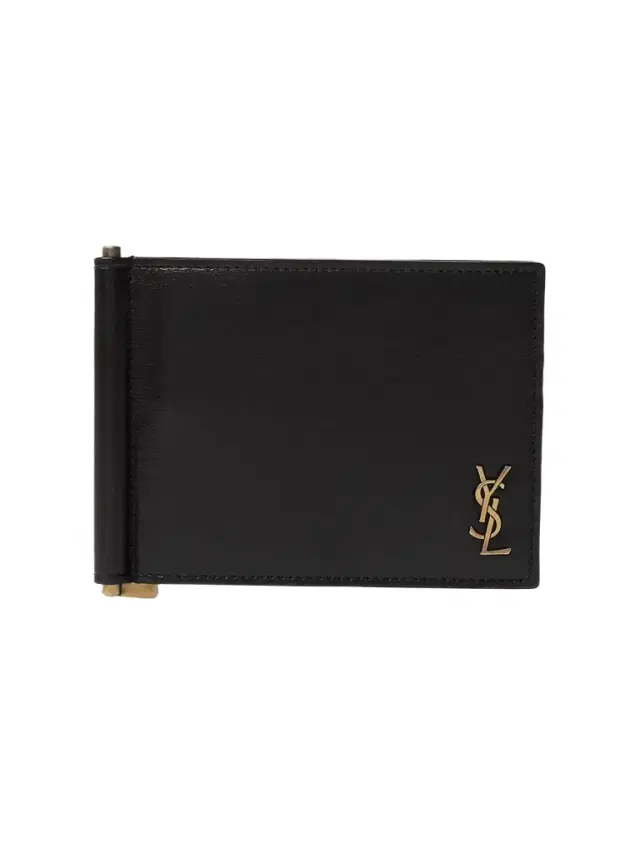 Logo-Appliquéd Leather Billfold Wallet with Money Clip - Men