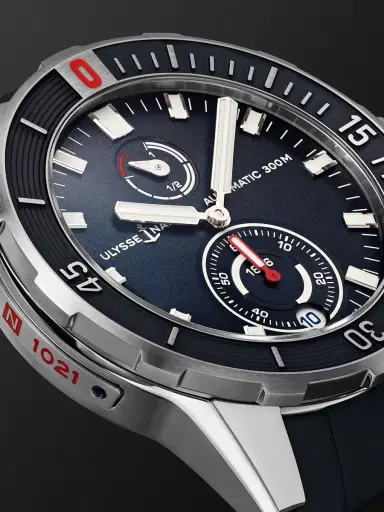 Ulysse Nardin Diver Chronometer Automatic Stainless Steel Watch, Ref. 1183-170-3/93 - Men | Thumbnail 6 Ulysse Nardin Diver Chronometer Automatic Stainless Steel Watch, Ref. 1183-170-3/93 - Men | Thumbnail 6