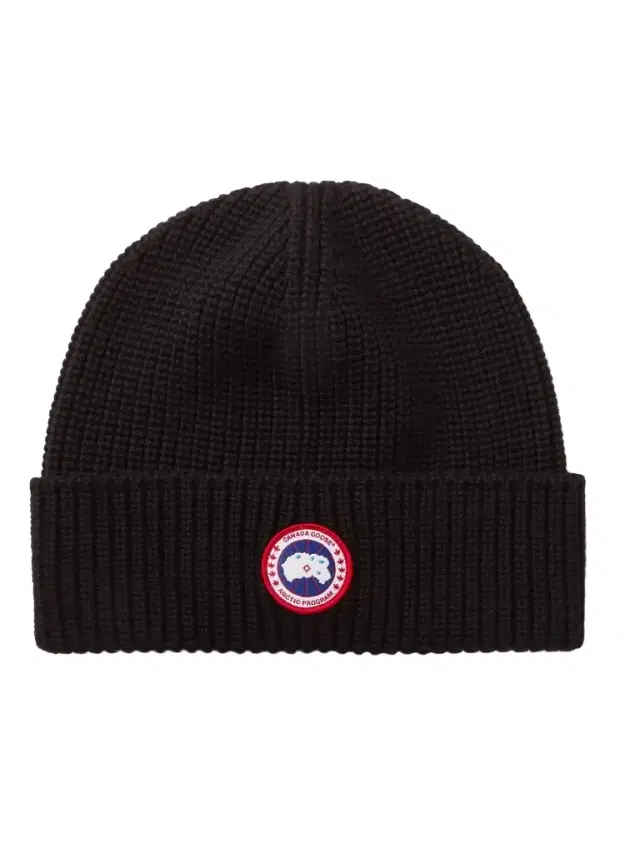 Canada Goose Logo-Appliquéd Ribbed Merino Wool Beanie - Men