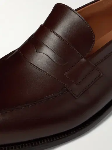 J.M. Weston 180 Moccasin Leather Loafers - Men | Thumbnail 5 J.M. Weston 180 Moccasin Leather Loafers - Men | Thumbnail 5