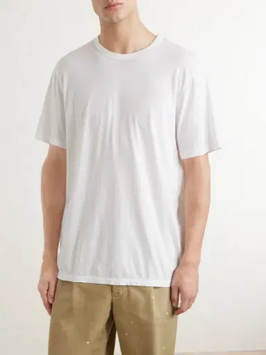 James Perse Luxe Lotus Slim-Fit Cotton-Jersey T-Shirt - Men | Thumbnail 3