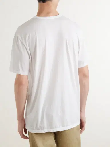 James Perse Luxe Lotus Slim-Fit Cotton-Jersey T-Shirt - Men | Thumbnail 4