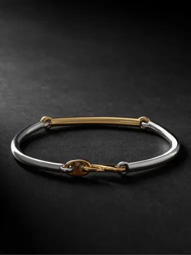 MAOR The Solstice 18-Karat White and Yellow Gold Bracelet - Men | Thumbnail 3 MAOR The Solstice 18-Karat White and Yellow Gold Bracelet - Men | Thumbnail 3