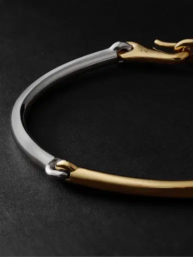 MAOR The Solstice 18-Karat White and Yellow Gold Bracelet - Men | Thumbnail 4 MAOR The Solstice 18-Karat White and Yellow Gold Bracelet - Men | Thumbnail 4