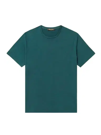 Loro Piana Slim-Fit Silk and Cotton-Blend Jersey T-Shirt - Men | Thumbnail 1